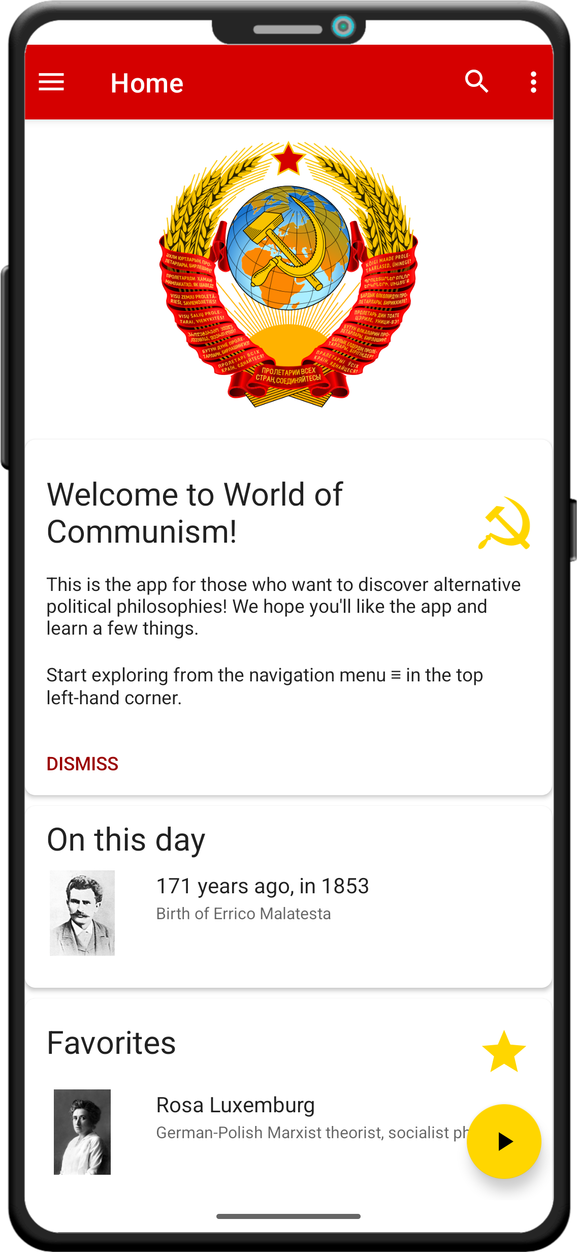 World of Communism app screenshot